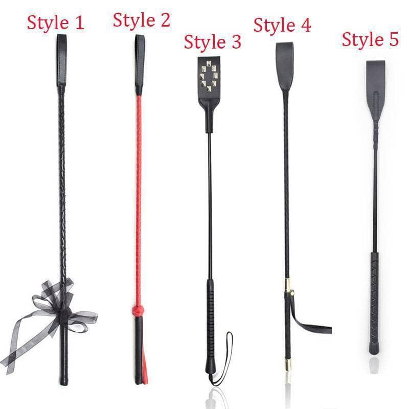 Bdsm Pu Leather Riding Crop For Spanking Sex Toys For Couple Kinkmax