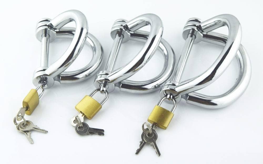 Stainless Steel Handcuffs With Lock Sex Restraint Tools