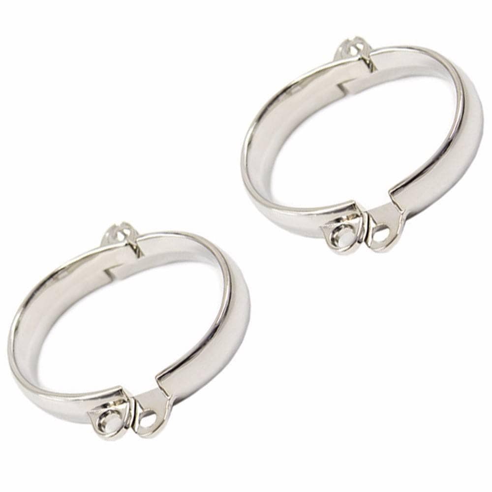 Handcuffs & Ankle Cuffs for Couples Bdsm Bondage Stainless Steel ...